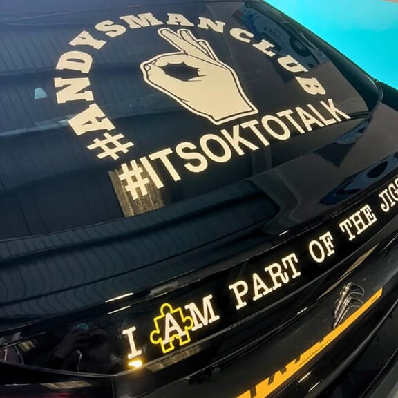 An image of vehicle graphics for ANDYSMANCLUB.